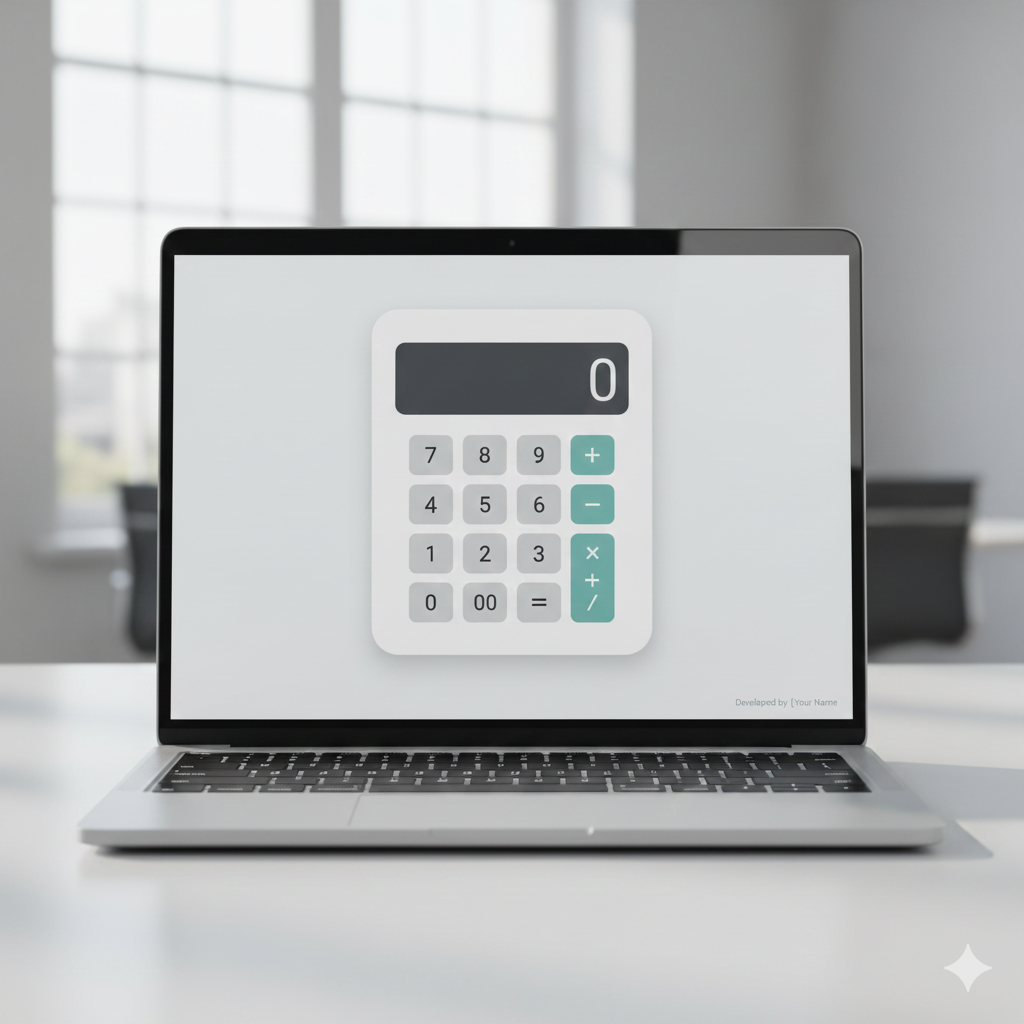 Screenshot of the Scientific Calculator