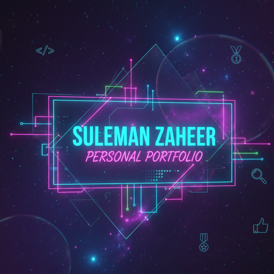 Screenshot of the Personal Portfolio Website